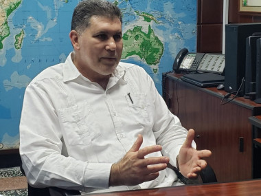 Ministro del Comercio Exterior y la Inversión Extranjera, Oscar Pérez-Oliva. Foto: Maricela Recaséns