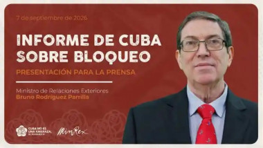 Informe de Cuba sobre el bloqueo 2026