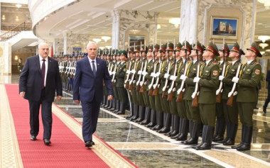 Díaz-Canel sostiene encuentro con presidente de Belarús