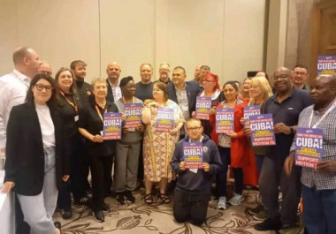 Delegación de la CTC participa en el 158° Congreso Anual del Trades Congress (TUC) del movimiento sindical británico, Tuc Unity Works. Redacción Radio Rebelde