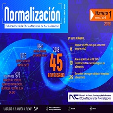 Revista Normalización No. 1 / 2018