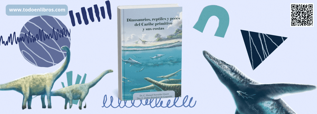 Dinosaurios, reptiles y peces del Caribe y sus costas